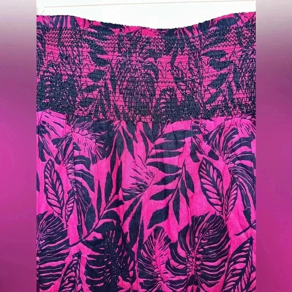 Jessica maxi skirt/dress sz 18 summer spring business casual floral Hawaiian - Picture 2 of 7